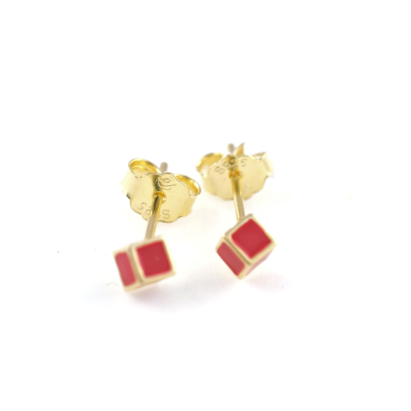 Εικόνα της ENAMEL CUBE RED