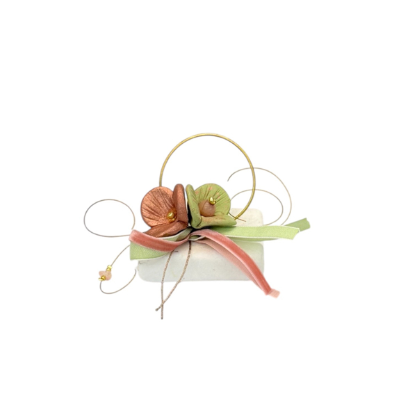 Εικόνα της VIBRANT BRANCH OF FLOWERS CIRCLE