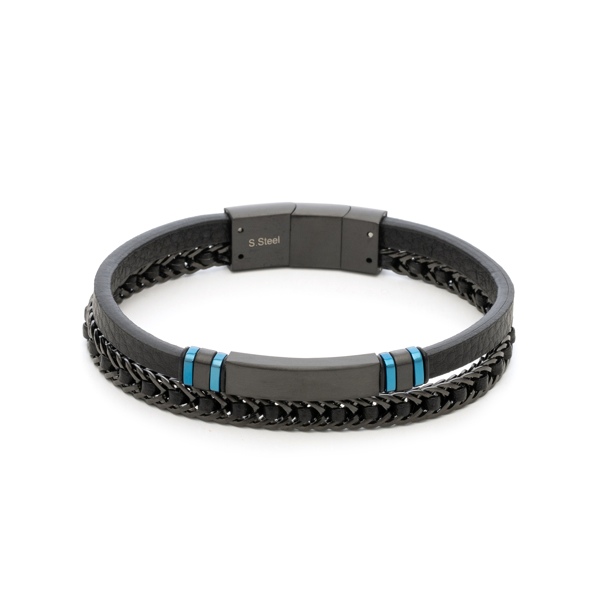 Εικόνα της BLUE LEATHER STEEL