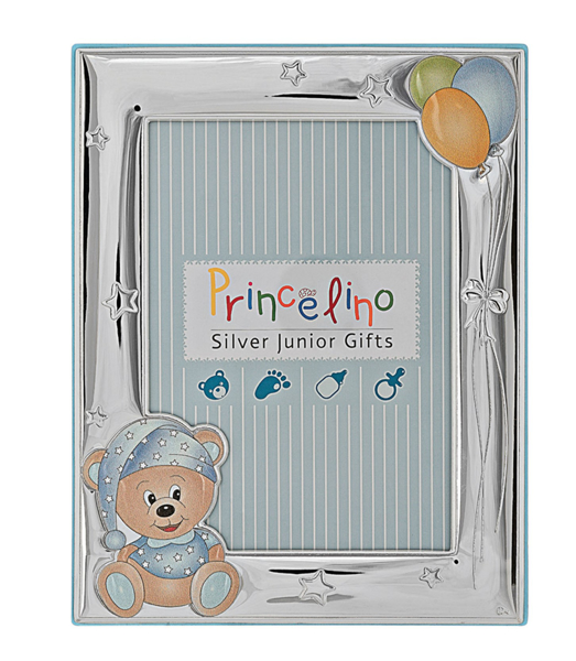Εικόνα της BABY TEDDY BEAR SILVER FRAME